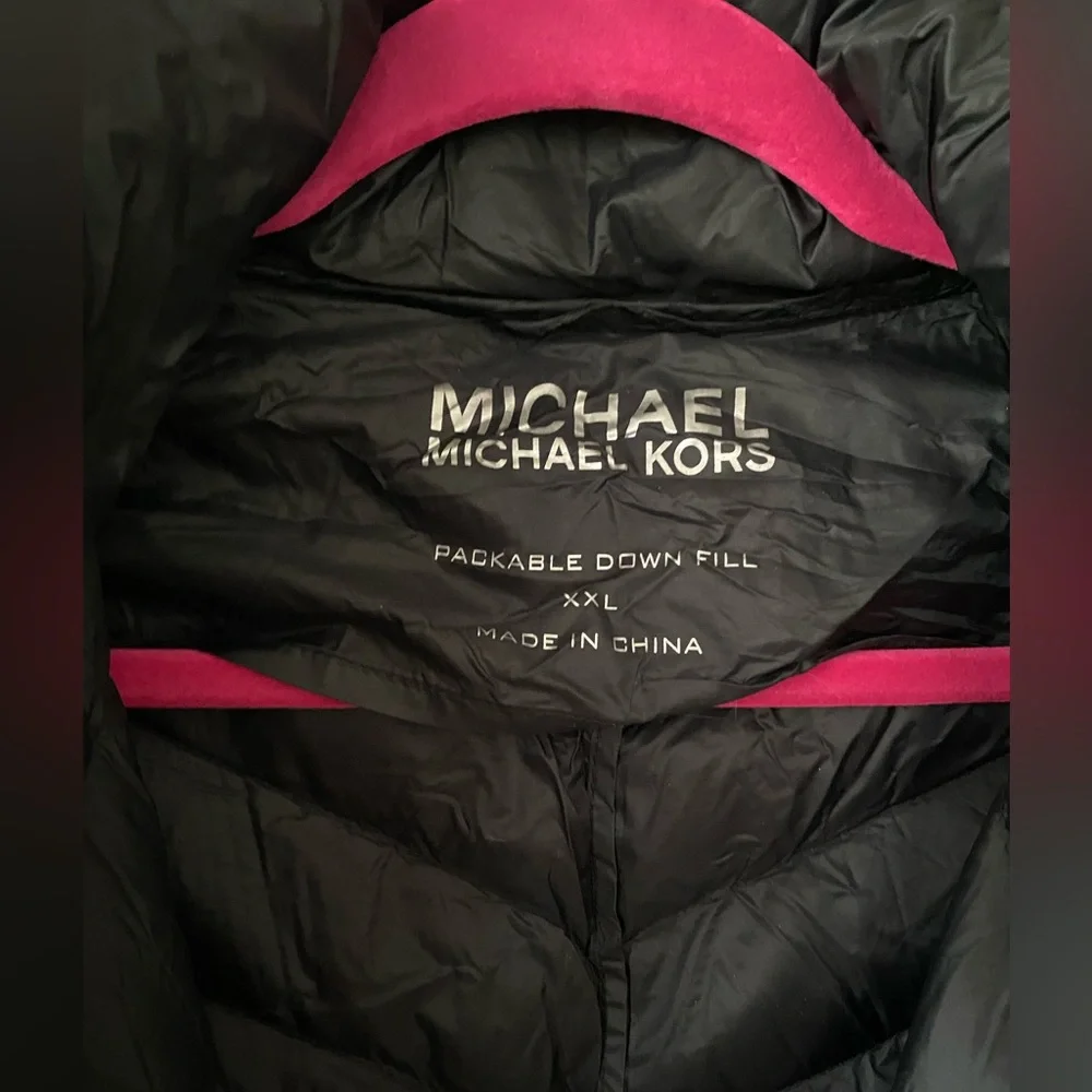 Michael Kors Packable Down Puffer - Picture 3 of 4